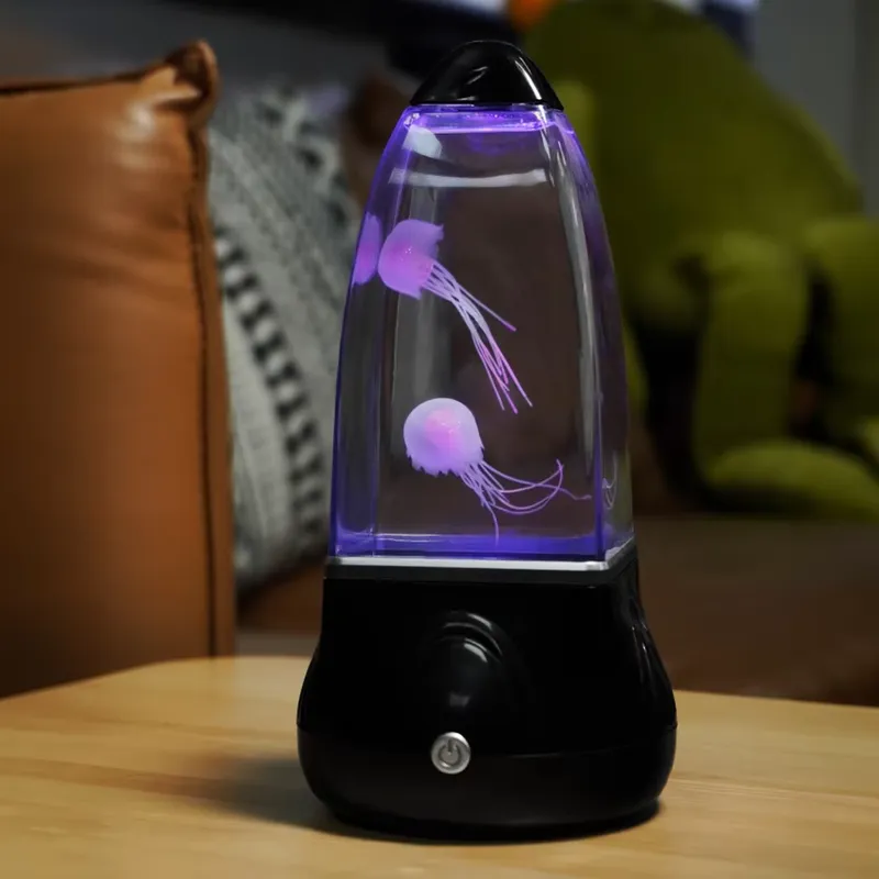 Lampu Lava Ubur-ubur LED Pengu - Lava Lamp Desktop ulasan dan harga