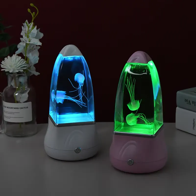 Lampu Lava Ubur-ubur LED Pengu - Lava Lamp Desktop ulasan dan harga