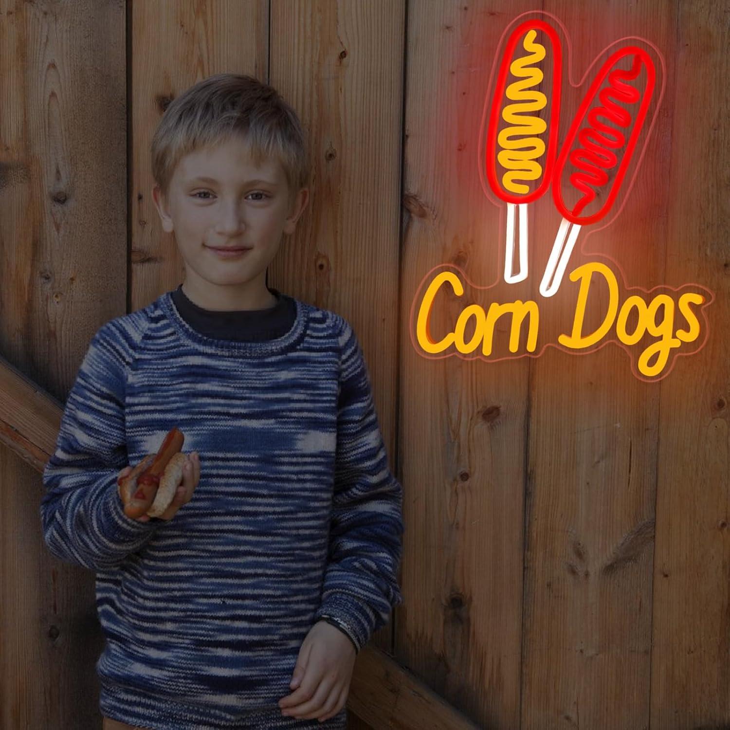 Lampu Neon LED Corn Dog USB ya - Led Lighting Wall Decor ulasan dan harga